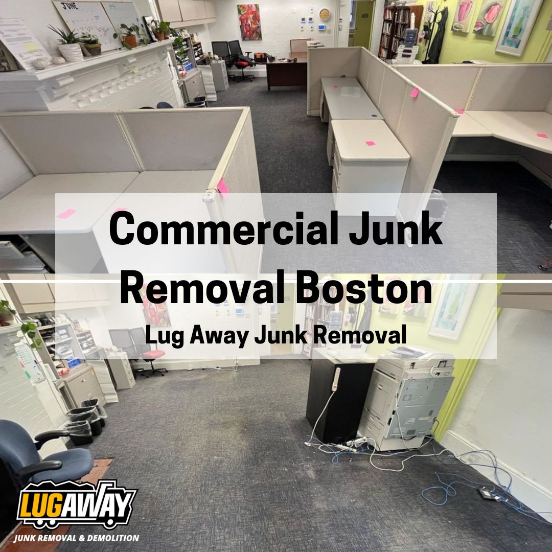 Commercial Junk Removal Services in Boston | Lug Away