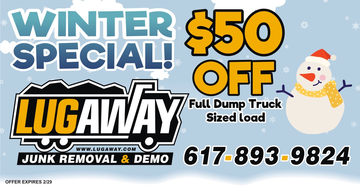 Junk Removal Winter Special | Lug Away Junk Removal