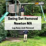 A Graphic for Swing Set Removal Newton MA