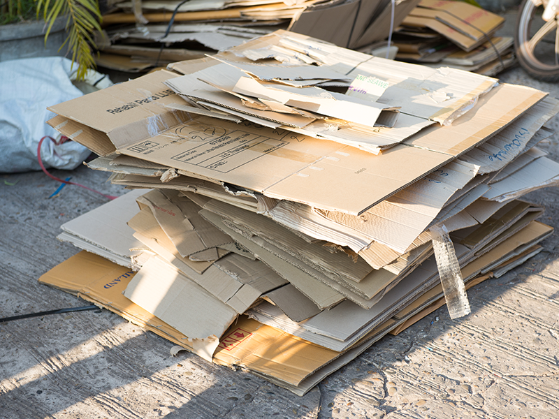 cardboard recycling