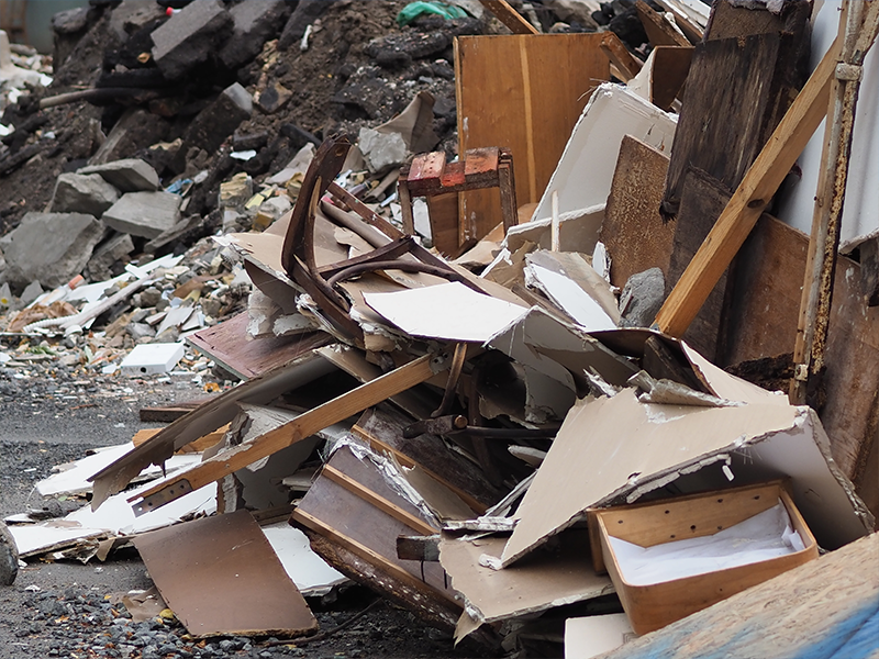 construction debris removal