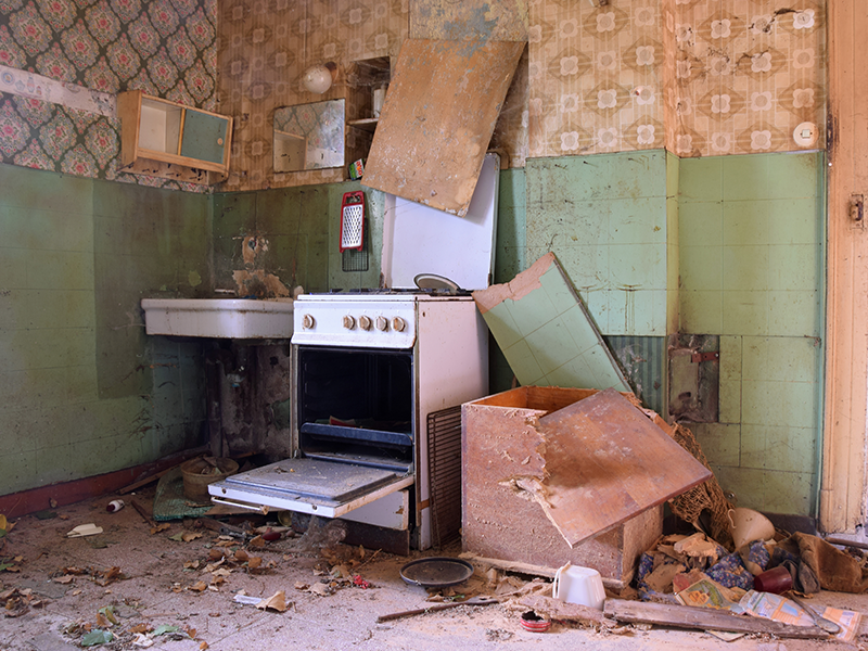 kitchen demolition