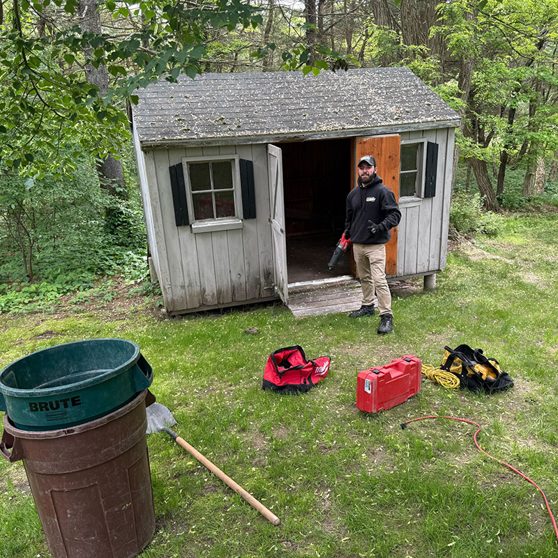 shed removal hero