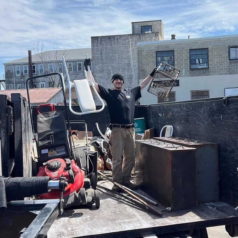 scrap metal removal hero